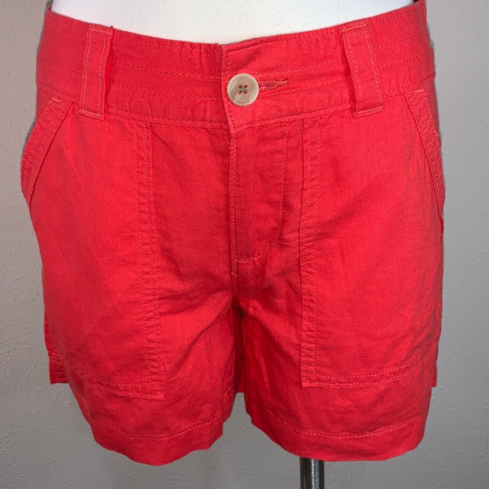 Banana Republic Bright Red Women's Cargo Shorts
